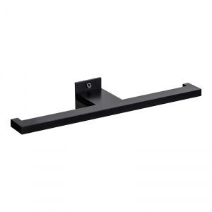 Porte rouleau double papier WC ligne BLACK