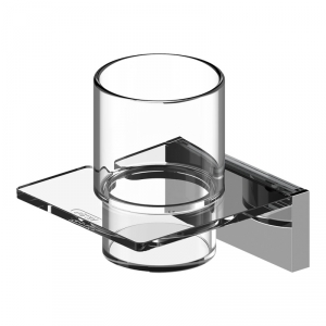 Porte verre transparent