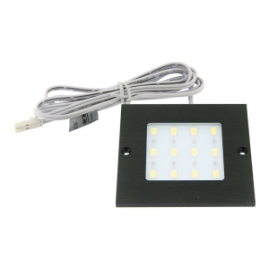 Spot led carré 12V extra-plat