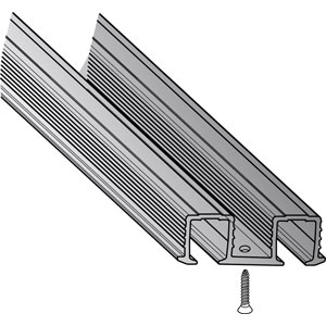 Rail de roulement SysLine encastrable double