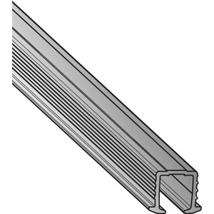 Rail de roulement SysLine encastrable simple