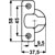 Charnière invisible - 110° - EA 45 - Basic ST - TITUS