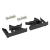 Supports de raccord de tablette pour coulisses Quadro - HETTICH