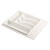 Ramasse-couverts PVC blanc - VOLPATO