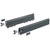 KIT Arcitech hauteur 94 anthracite pour paroi arrière acier - HETTICH