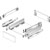 Kit tiroir hauteur 144 avec habillage DesignSide verre - HETTICH